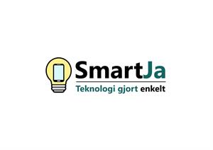 Logo SmartJa - teknologi gjort enkelt.